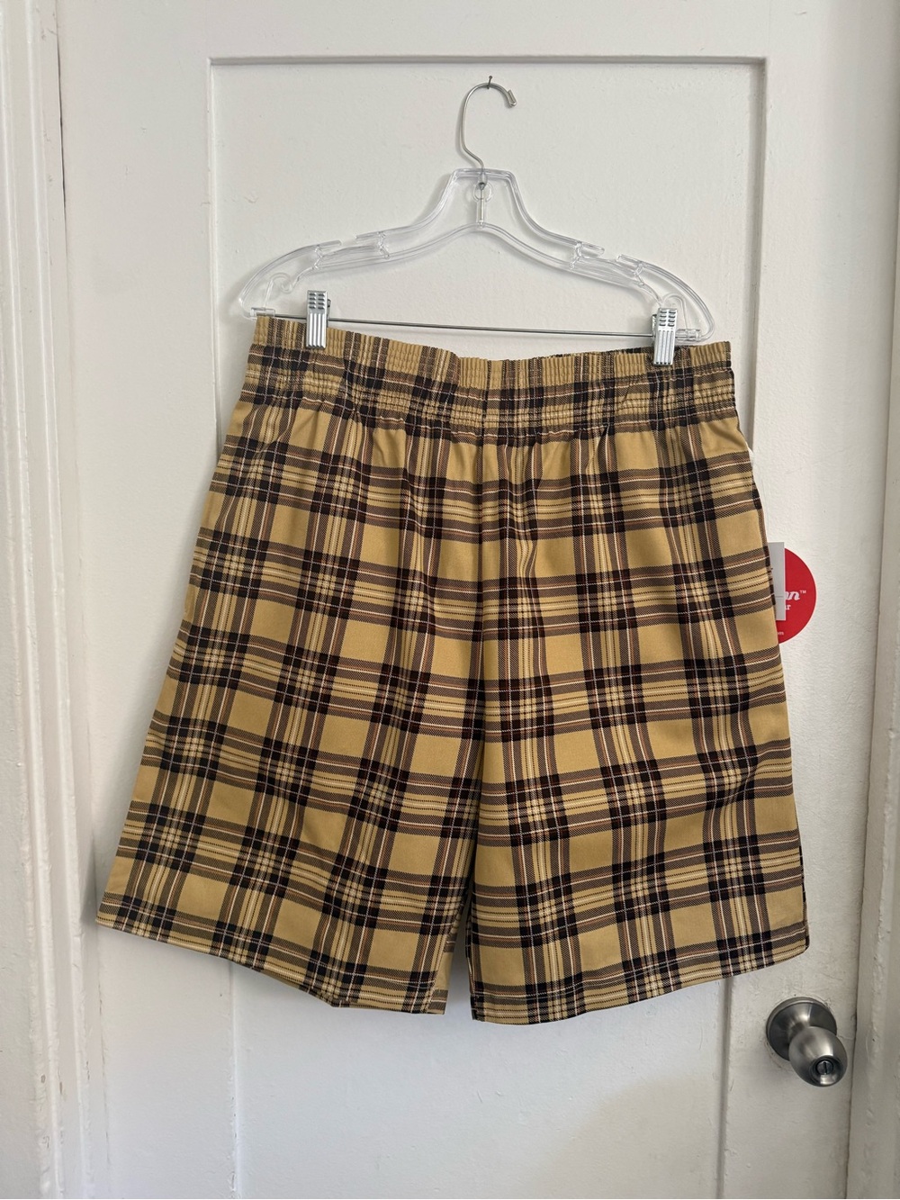 Cookman USA Chef Shorts - Tartan Beige XL Unisex